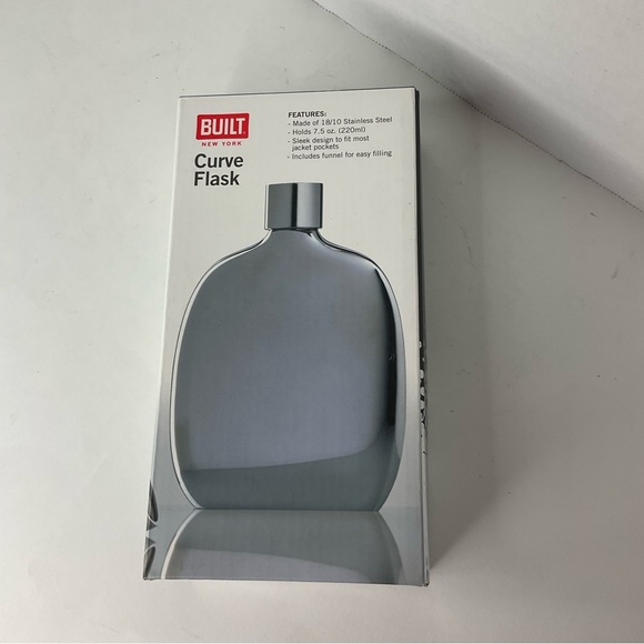 Built New York Curve Flask - Picture 7 of 7